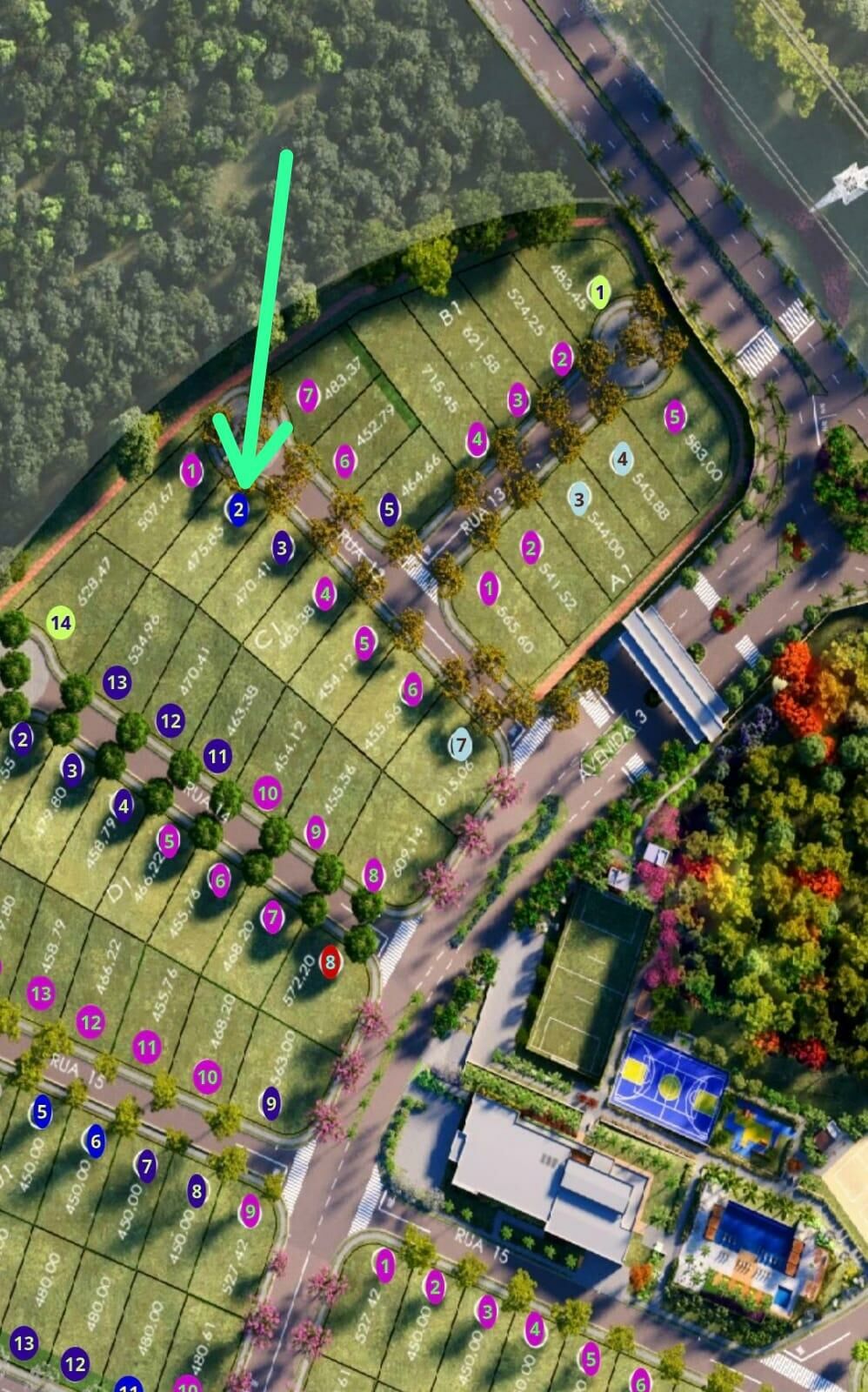 Imagem do imóvel Lindo Lote 475,85 m² Le Jardin Ville Sainte Anne . Alto padrão.